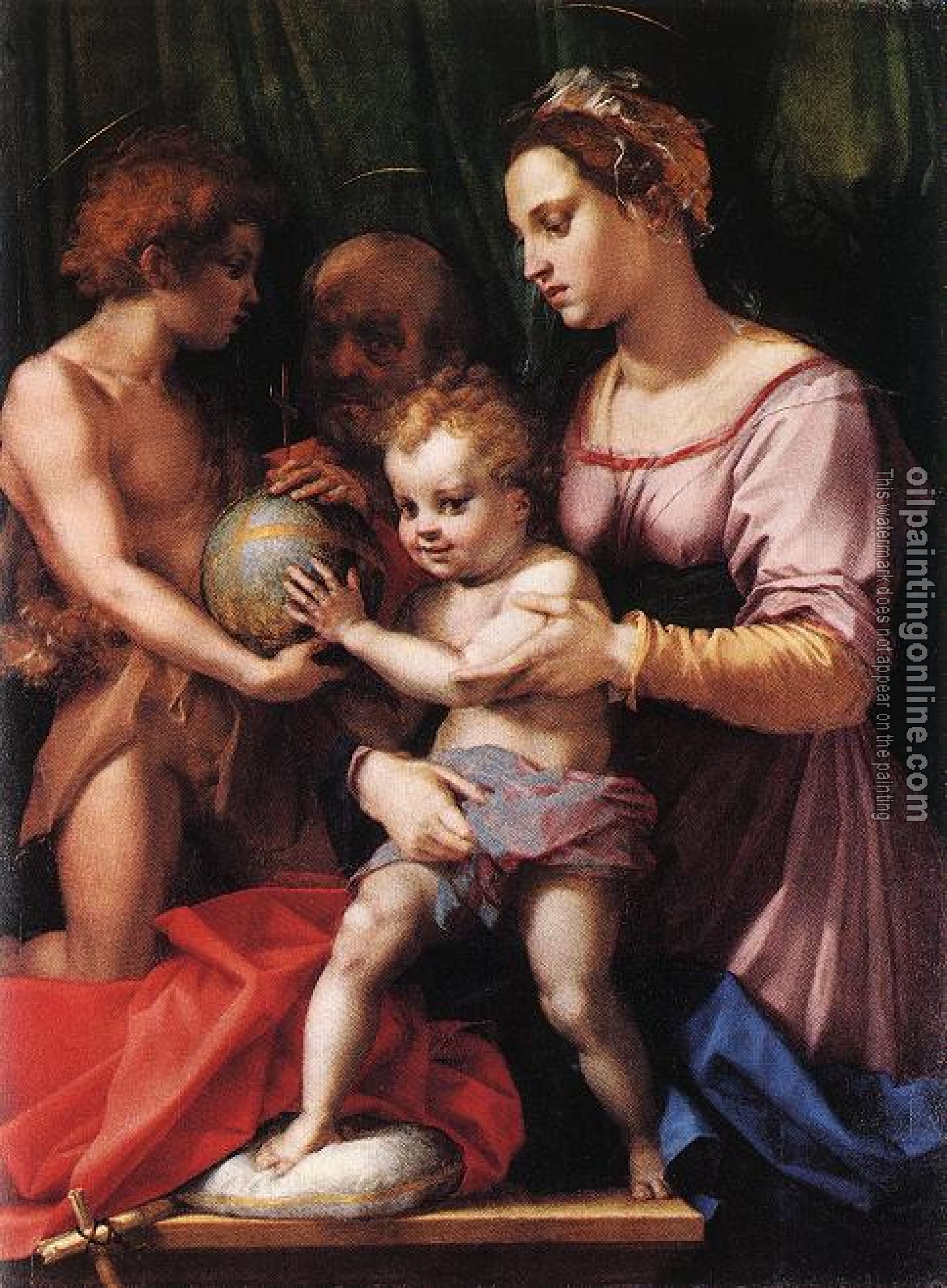 Andrea del Sarto - Holy Family, Borgherini